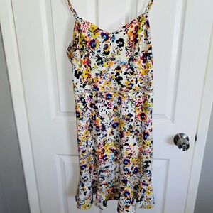 Betsey Johnson Multicolor Abstract Dress